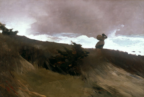 O vento oeste (Winslow Homer) - Reprodução com Qualidade Museu