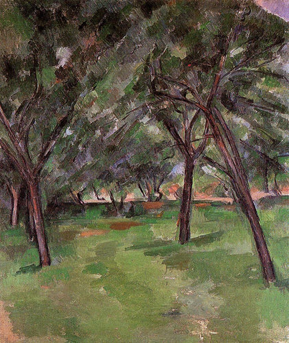 Perto (Paul Cézanne) - Reprodução com Qualidade Museu