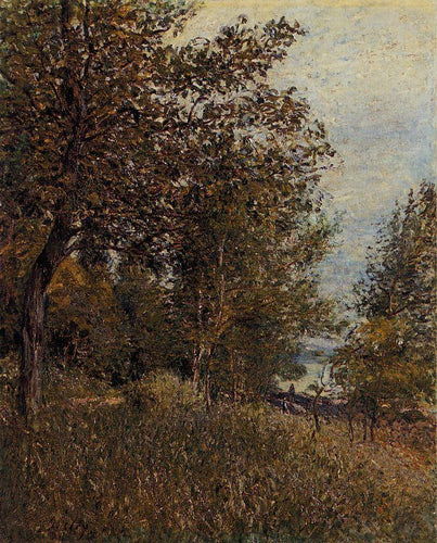 A Corner Of The Roches Courtaut Woods, junho (Alfred Sisley) - Reprodução com Qualidade Museu