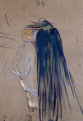 Um dia fora (Henri de Toulouse-Lautrec) - Reprodução com Qualidade Museu