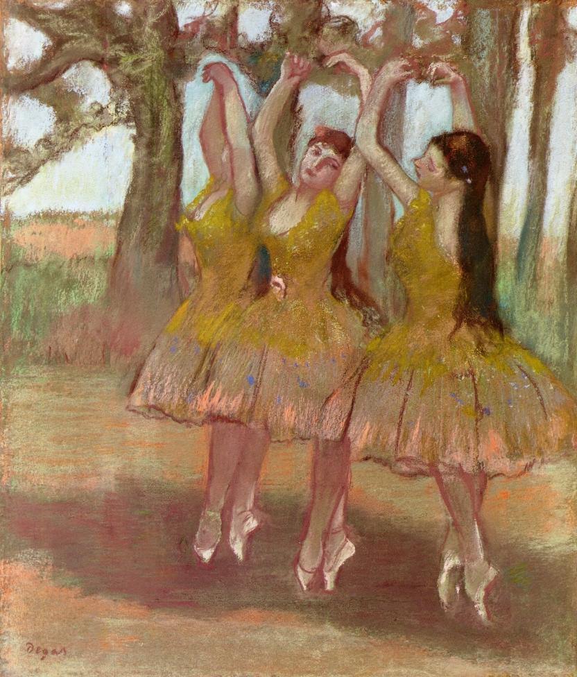 Uma dança grega (Edgar Degas) - Reprodução com Qualidade Museu