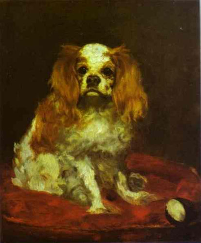 King Charles Spanie (Edouard Manet) - Reprodução com Qualidade Museu