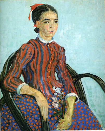 La Mousme (Vincent Van Gogh) - Reprodução com Qualidade Museu