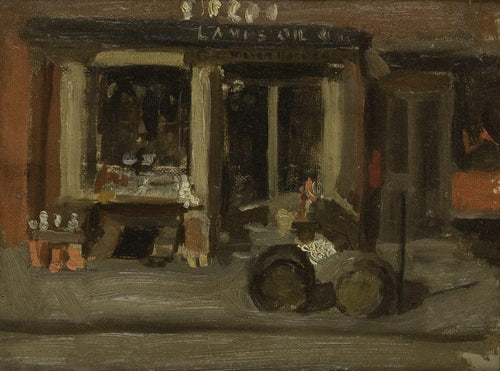 Uma cena de rua (Thomas Eakins) - Reprodução com Qualidade Museu