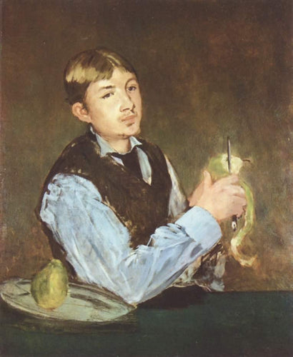 Retrato de Leon Leenhoff (Edouard Manet) - Reprodução com Qualidade Museu