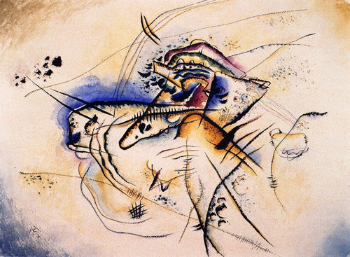 Composição (Wassily Kandinsky) - Reprodução com Qualidade Museu