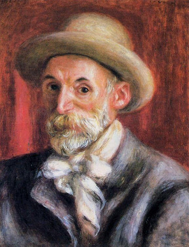 Auto-retrato (Pierre-Auguste Renoir) - Reprodução com Qualidade Museu