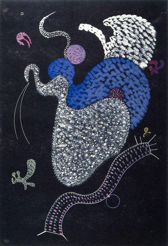 Pointille (Wassily Kandinsky) - Reprodução com Qualidade Museu