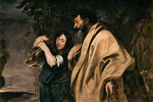 Abraão e Isaac (Anthony van Dyck) - Reprodução com Qualidade Museu