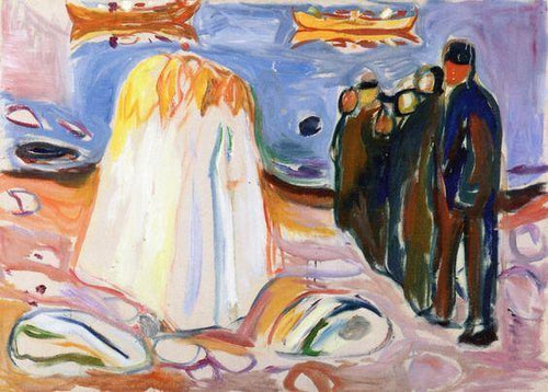 Reunião (Edvard Munch) - Reprodução com Qualidade Museu