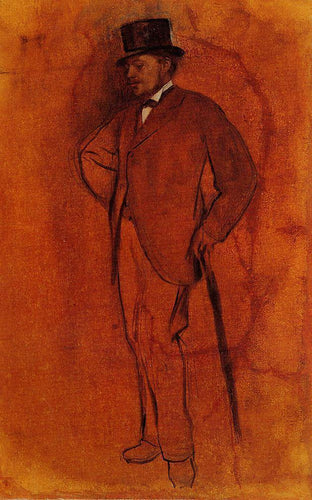 Achille De Gas (Edgar Degas) - Reprodução com Qualidade Museu