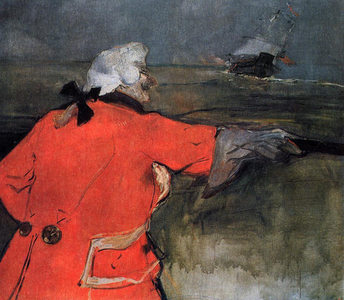The Admiral Viaud (Henri de Toulouse-Lautrec) - Reprodução com Qualidade Museu