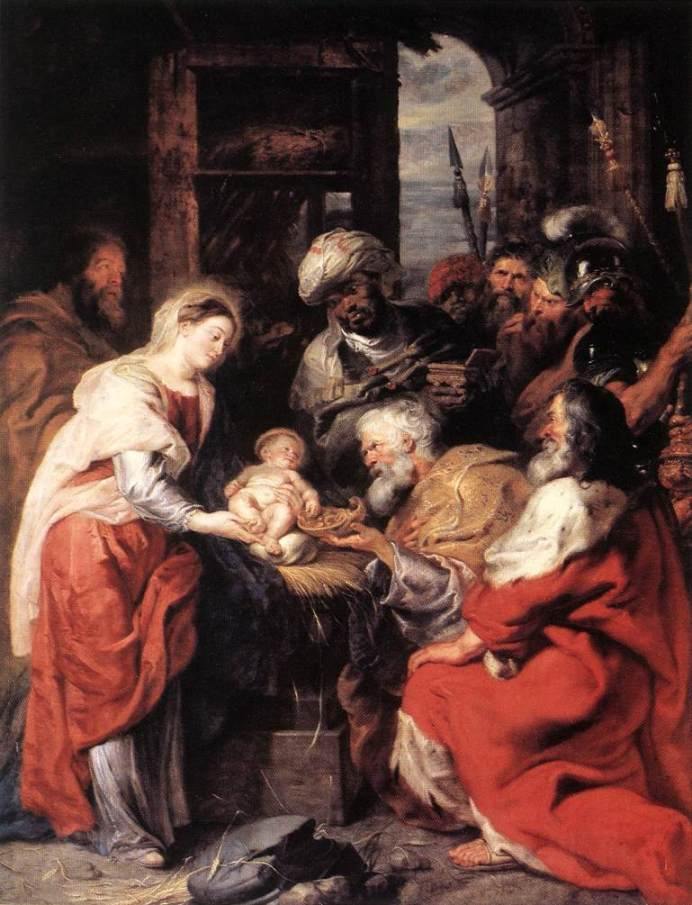 Adoração dos Magos (Peter Paul Rubens) - Reprodução com Qualidade Museu