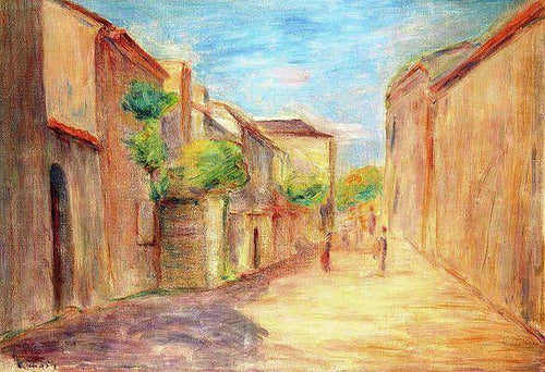 Entrada para The Village Essoyes (Pierre-Auguste Renoir) - Reprodução com Qualidade Museu
