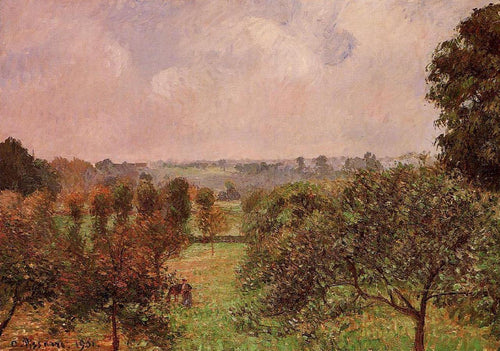 Depois da chuva, outono, Eragny (Camille Pissarro) - Reprodução com Qualidade Museu