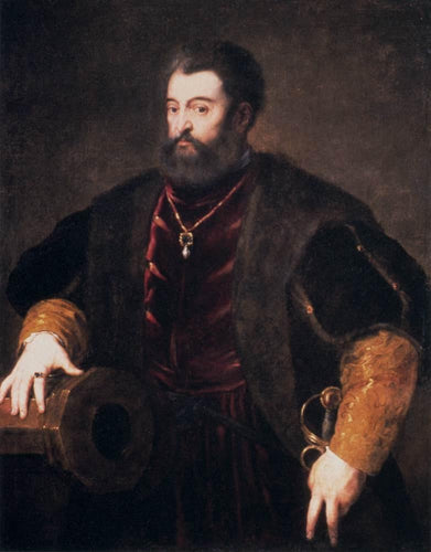 Alfonso I Deste Duque de Ferrara (Peter Paul Rubens) - Reprodução com Qualidade Museu