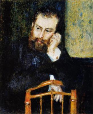 Alfred Sisley (Pierre-Auguste Renoir) - Reprodução com Qualidade Museu