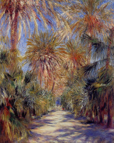 Argel, o jardim de Essai (Pierre-Auguste Renoir) - Reprodução com Qualidade Museu