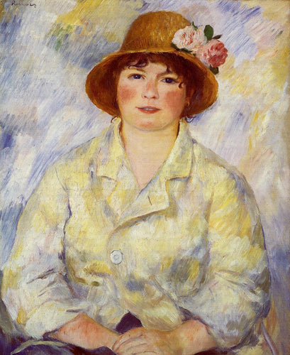 Aline Charigot - Futura Madame Renoir (Pierre-Auguste Renoir) - Reprodução com Qualidade Museu