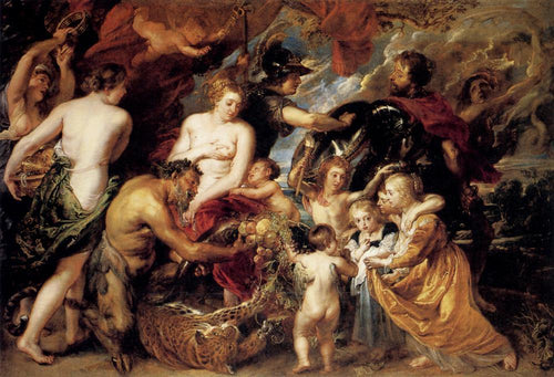 Alegoria das bênçãos da paz (Peter Paul Rubens) - Reprodução com Qualidade Museu