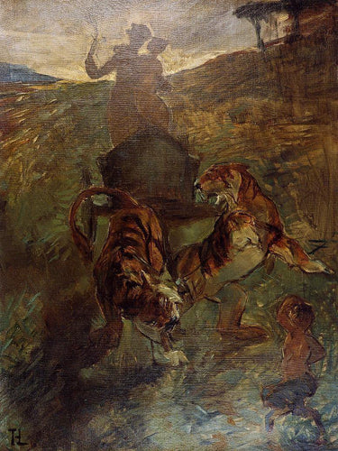 Alegoria da primavera da vida (Henri de Toulouse-Lautrec) - Reprodução com Qualidade Museu