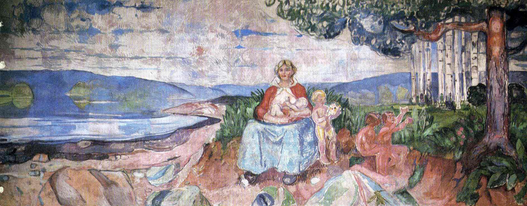 Alma Mater (Edvard Munch) - Reprodução com Qualidade Museu