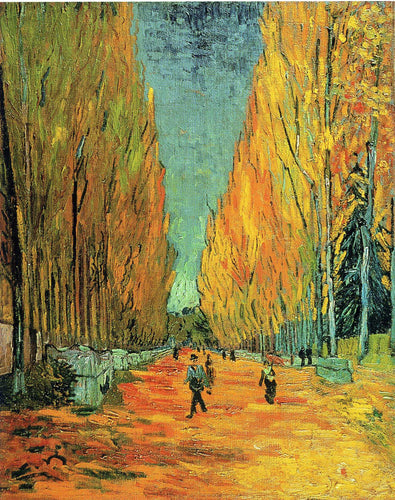 Alychamps (Vincent Van Gogh) - Reprodução com Qualidade Museu