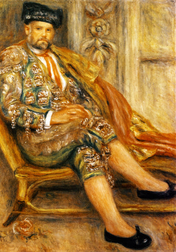 Ambroise Vollard vestido como um Toreador (Pierre-Auguste Renoir) - Reprodução com Qualidade Museu