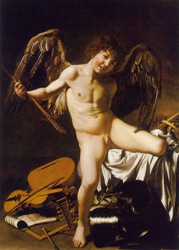 Amor vitorioso (Caravaggio) - Reprodução com Qualidade Museu