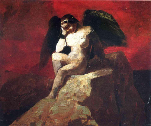 Angel In Chains (Odilon Redon) - Reprodução com Qualidade Museu