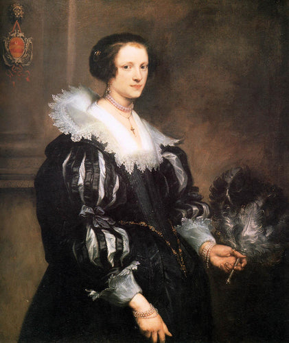 Anna Wake (Anthony van Dyck) - Reprodução com Qualidade Museu