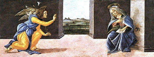 Retábulo de San Marco da Anunciação (Sandro Botticelli) - Reprodução com Qualidade Museu