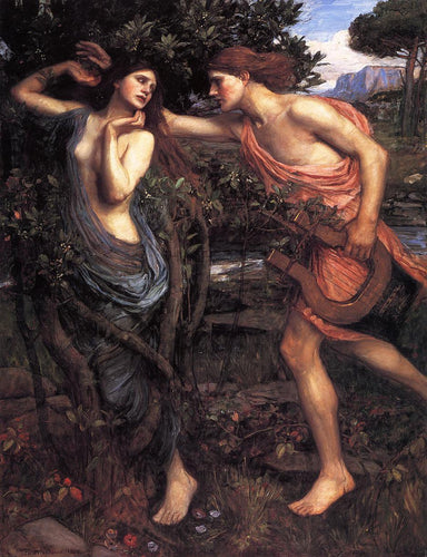 Apollo And Daphne (John William Waterhouse) - Reprodução com Qualidade Museu