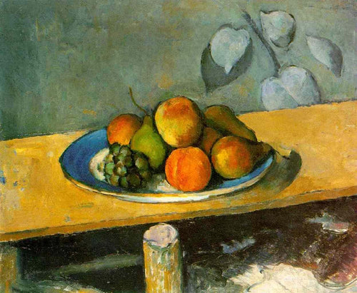 Maçãs, peras e uvas (Paul Cézanne) - Reprodução com Qualidade Museu