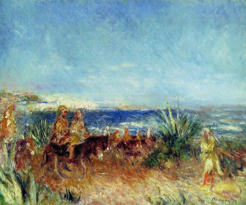 Árabes à beira-mar (Pierre-Auguste Renoir) - Reprodução com Qualidade Museu