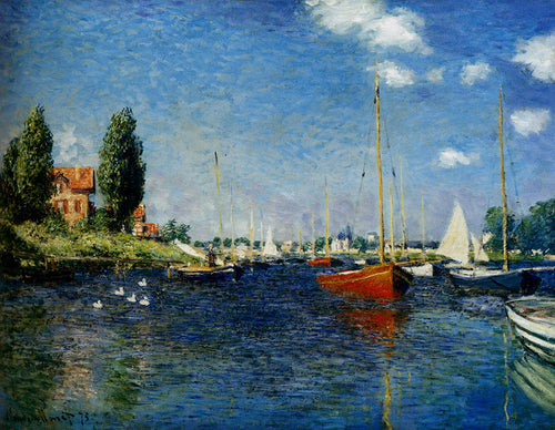 Argenteuil (Claude Monet) - Reprodução com Qualidade Museu