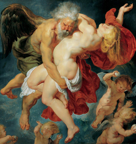 Boreas raptou Oreithyia (Peter Paul Rubens) - Reprodução com Qualidade Museu
