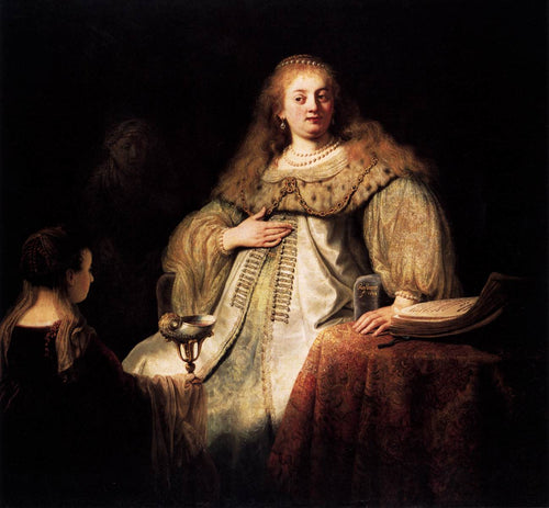Artemisia (Rembrandt) - Reprodução com Qualidade Museu