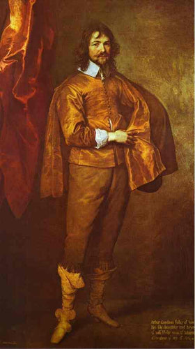 Arthur Goodwin, MP (Anthony van Dyck) - Reprodução com Qualidade Museu