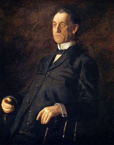Retrato de Asburyh W. Lee (Thomas Eakins) - Reprodução com Qualidade Museu