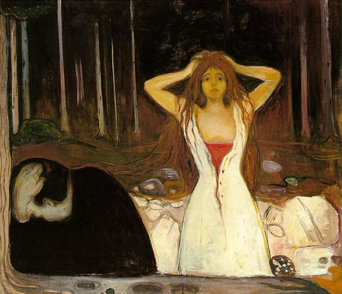 Cinzas (Edvard Munch) - Reprodução com Qualidade Museu