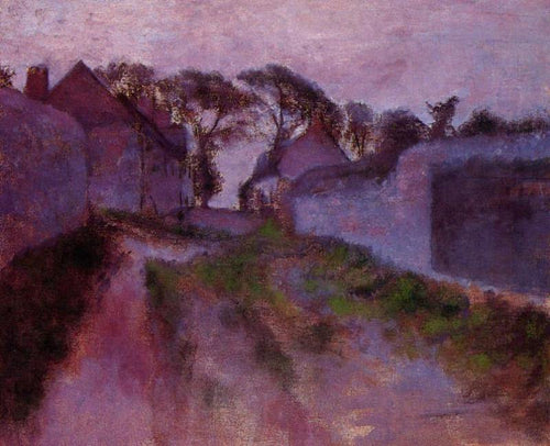 Em Saint-Valery-Sur-Somme (Edgar Degas) - Reprodução com Qualidade Museu