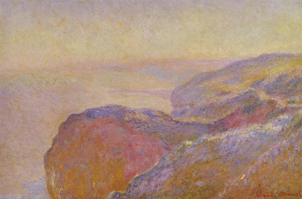 Em Val-Saint-Nicolas perto de Dieppe pela manhã (Claude Monet) - Reprodução com Qualidade Museu