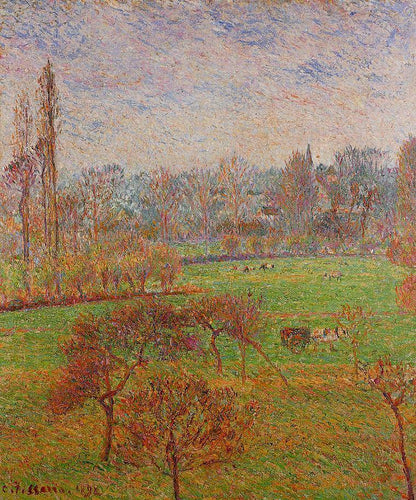 Manhã de outono (Camille Pissarro) - Reprodução com Qualidade Museu