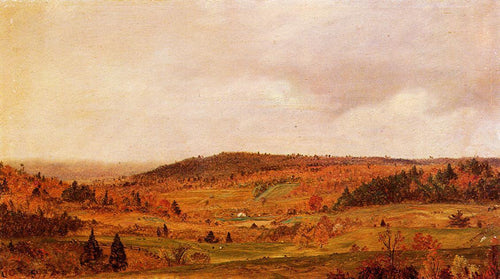Chuva de outono (Frederic Edwin Church) - Reprodução com Qualidade Museu
