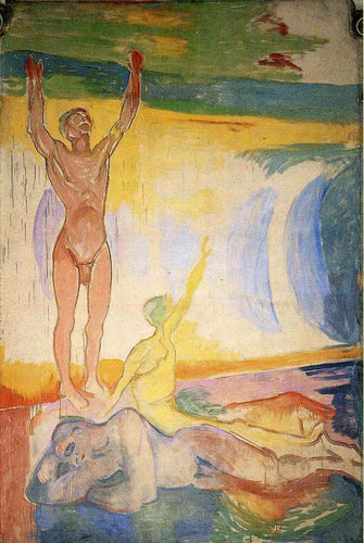 Despertando Homens (Edvard Munch) - Reprodução com Qualidade Museu