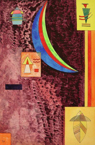 Afiado (Wassily Kandinsky) - Reprodução com Qualidade Museu