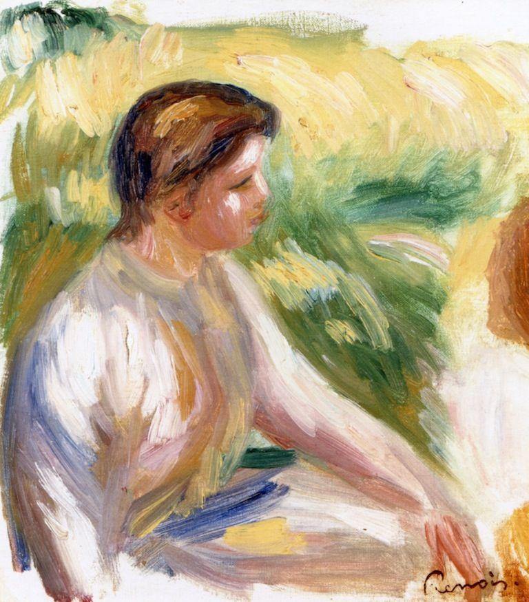 Mulher sentada - Pierre-Auguste Renoir