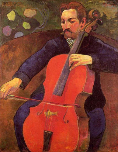 O violoncelista - Retrato de Fritz Scheklud