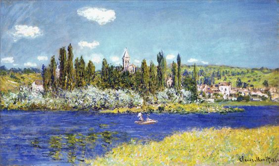 Vetheuil (Claude Monet) - Reprodução com Qualidade Museu